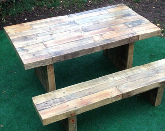 reclaimed weather oak stain wood table