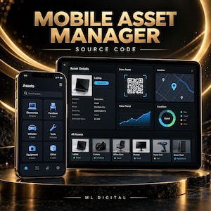 Mobile Asset Manager Source Code | React Native Expo App | Ready to Deploy | Full Rights Included