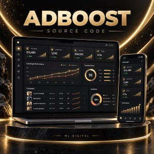 AdBoost Ad Campaign Manager App Source Code | React Native Expo | Ready to Deploy | Full Rights Included