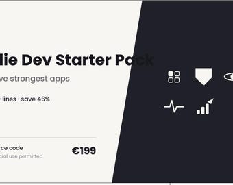 Indie Dev Starter Pack - 5 App Source Code Projects Bundle | React Expo TypeScript | Full Rights Included