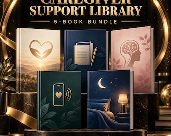 Pacote de e-books da Biblioteca de Apoio ao Cuidador | Coleção com 5 livros | Download em PDF