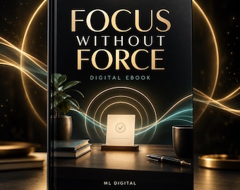 eBook "Foco Sem Força" | Sistema de Foco para TDAH Sem Força de Vontade | Download instantâneo em PDF