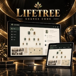 LifeTree Family History App Source Code | React Native Android Capacitor Full Stack | Ready to Deploy | Full Rights Included