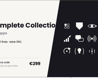 Complete Collection - 10 Full App Source Code Projects Bundle | React Expo TypeScript | Full Rights Included