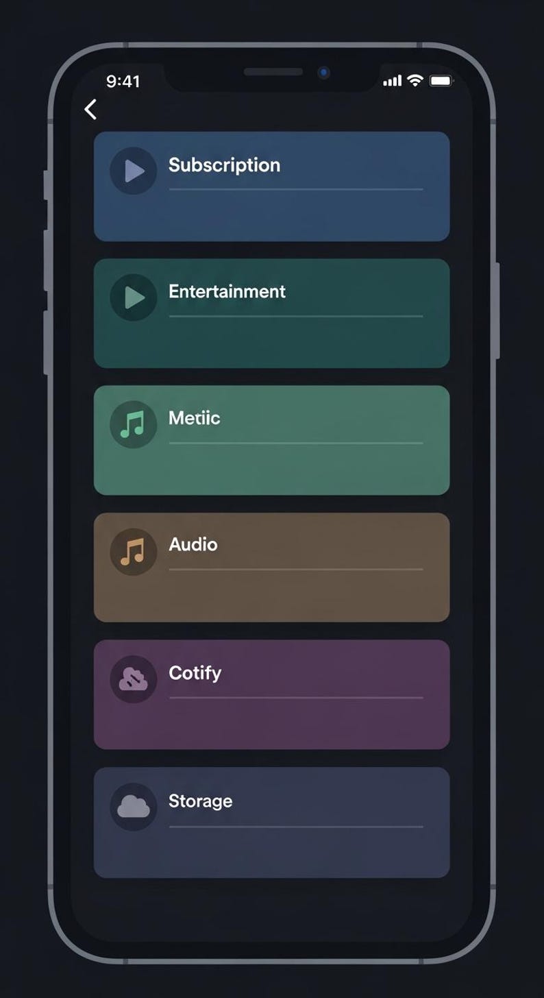 Subscription Tracker App Source Code | React Native Android App | Live on Google Play | Full Rights image 3