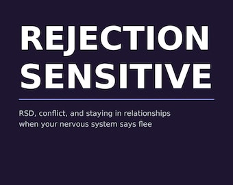 Rejection Sensitive eBook | Managing RSD with ADHD | PDF Instant Download