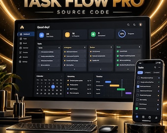 Task Flow Pro-broncode | React Native Expo + RevenueCat taakbeheer-app | Klaar voor implementatie | Alle rechten inbegrepen