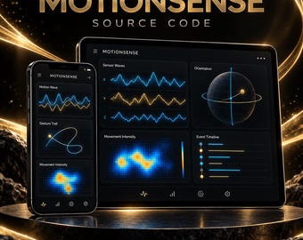 Código-fonte do aplicativo MotionSense | Aplicativo de sensor de movimento React Native Expo | Pronto para implantação | Todos os direitos incluídos