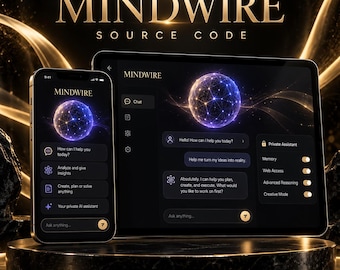Código-fonte do MindWire AI Chat | Aplicativo React Native Expo | Pronto para implantação | Todos os direitos incluídos
