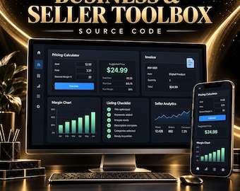 Broncode van Business & Seller Toolbox | React Native Expo-app | Klaar voor implementatie | Volledige rechten inbegrepen