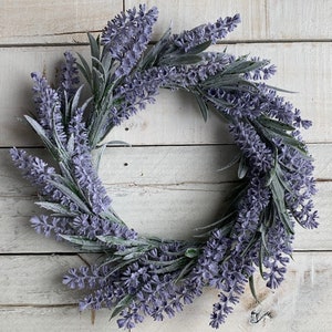 Farmhouse Decor, Lavender Wreath, Lavendar Wreath, Mini Wreath, Summer Wreath, Accent Wreath,Farmhouse Wreath, Year Round Wreath