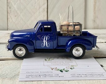 little blue truck toy