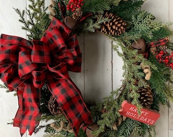 Wedding Decor Letter Wreath Initial Front Door Decorative 9