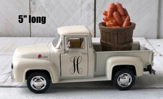 Farmhouse Decor Metal Farm Truck Red Metal Truck Farmhouse Etsy
