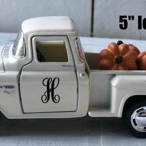 Diecast Red Truck, Pumpkin Truck,Farm Truck Decor, Farmhouse Fall Decor, Tiered Tray Decor, Metal Farm Truck , Fall Truck, Farmhouse Decor