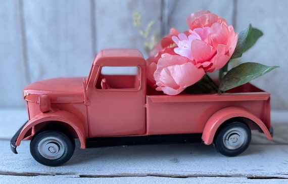 Metal Farm Truck, Personalized Truck, Teal Truck , Spring Decor,  Personalized Farm Truck, Farmhouse Decor, Farm Truck, Farm Truck - Etsy