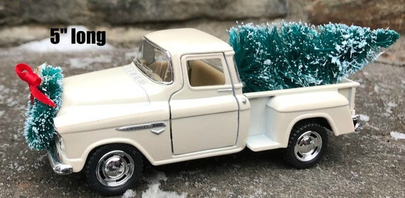 White pickup cheap truck toy