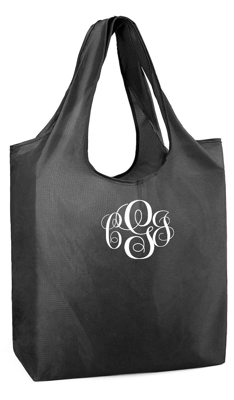 Reusable Grocery Bagfoldable Shopping Bagwashable Shopping Etsy