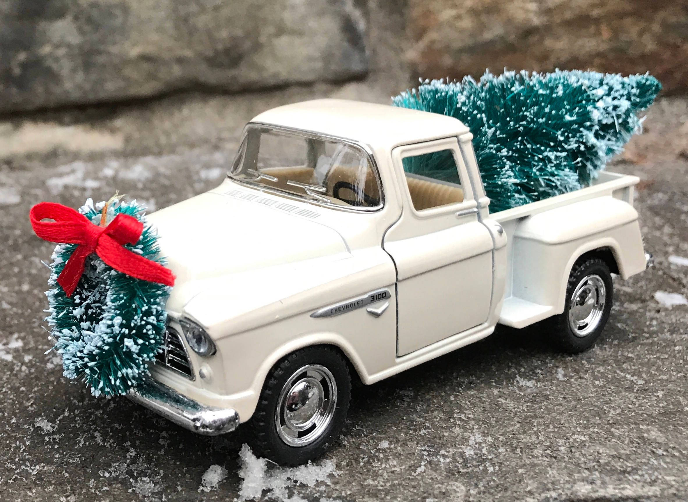 Old truck christmas tree Clearance
