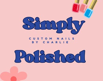 Custom painted gel nail sets- Sized for you