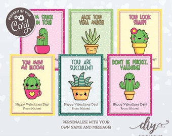 INSTANT DOWNLOAD Perfect Pairs Valentine's Day Cards | Editable Download | Printable Classroom Cards| Kids Valentines