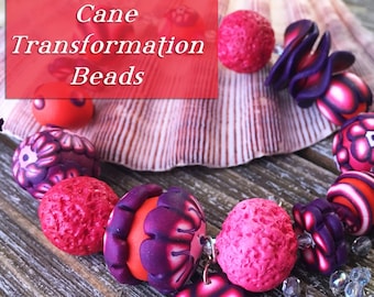 Cane Transformations in Polymer Clay-Downloadable VIDEO Tutorial