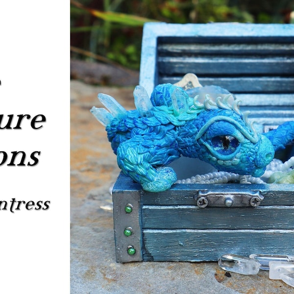 How To Sculpt a Polymer Clay Dragon with a Story - Downloadable VIDEO Tutorial