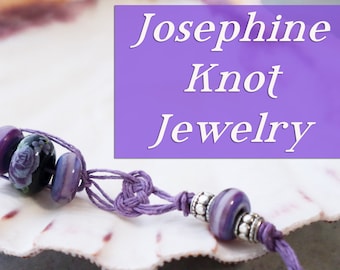 Beaded Macramé Jewelry - Learn the Elegant Josephine Knot - Downloadable VIDEO Tutorial