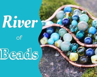 River of Beads Wire Weaving and Wrapping - Downloadable VIDEO Tutorial