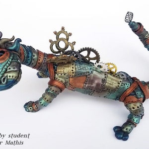 Steampunk Dragons in Polymer Clay Downloadable VIDEO Tutorial image 9