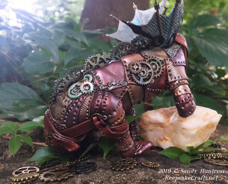 Steampunk Dragons in Polymer Clay Downloadable VIDEO Tutorial image 6