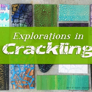 Ocho técnicas creativas para lograr efectos craquelados en arcilla polimérica: VIDEO tutorial descargable