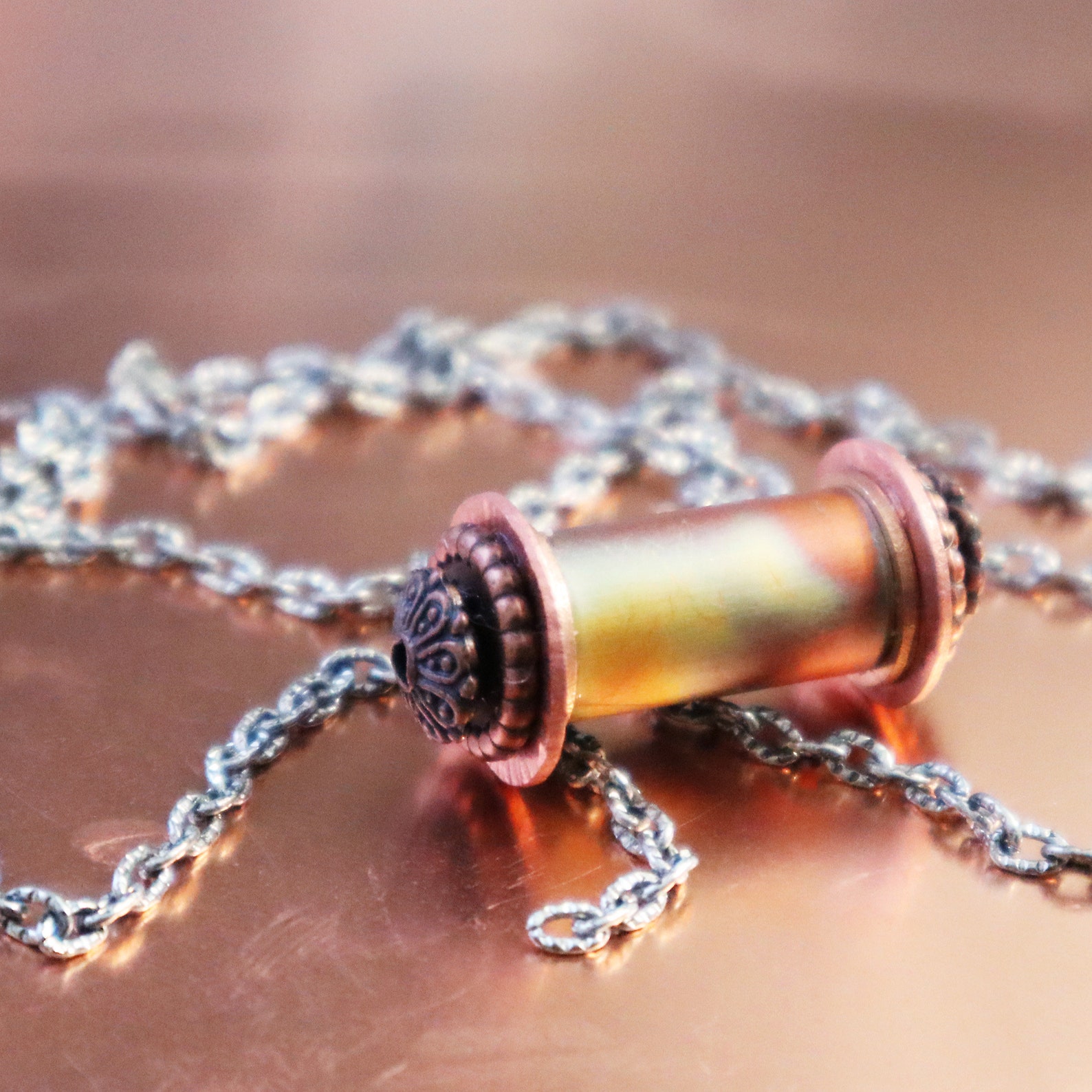 Textured Metal Tube Beads Downloadable VIDEO Tutorial Etsy