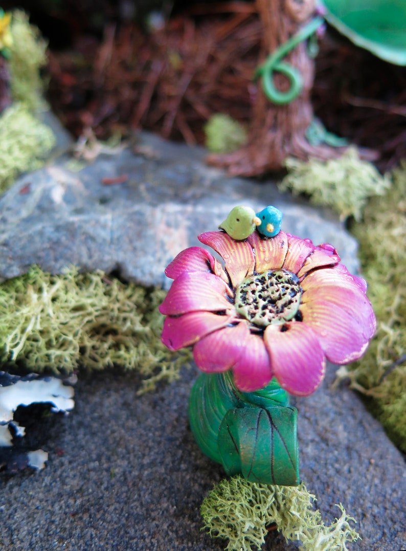 Fairy Garden Birdbath in Polymer Clay-Downloadable PDF Tutorial image 7