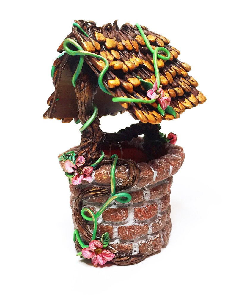 Fairy Garden Well in Polymer Clay - Downloadable PDF Tutorial - Etsy