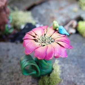 Fairy Garden Birdbath in Polymer Clay-Downloadable PDF Tutorial image 9