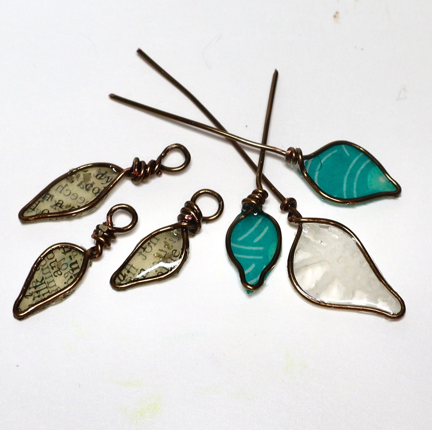 Freeform wire and mixed media art jewelry downloadable pdf tutorial etsy