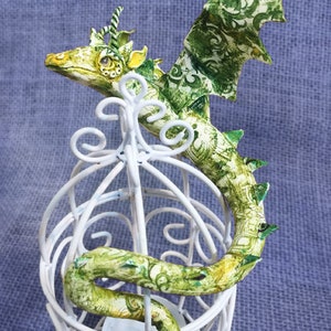 Create a Dragon Sculpture in Faux Batik Polymer Clay Downloadable VIDEO Tutorial image 4