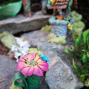 Fairy Garden Birdbath in Polymer Clay-Downloadable PDF Tutorial image 2
