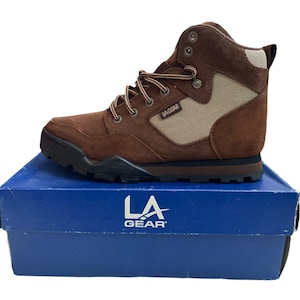 vintage LA gear trek hiker street hiking boots shoes womens size 8.5 NIB 1994 deadstock