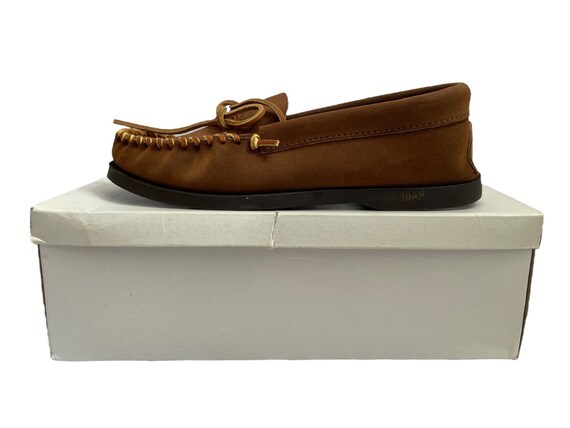 Vintage Minnetonka Hardsole Moccasin Shoes Womens Size 8 NIB