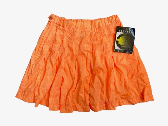 vintage nike challenge court nylon tennis skirt w… - image 1