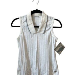 vintage nike grey tag golf tank womens size medium deadstock NWT 80s