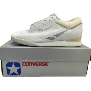 vintage converse aurora leather sneakers shoes womens size 8.5 deadstock NIB 80s