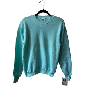 vintage russell athletic crewneck sweatshirt unisex size small deadstock NWT 90s made in USA