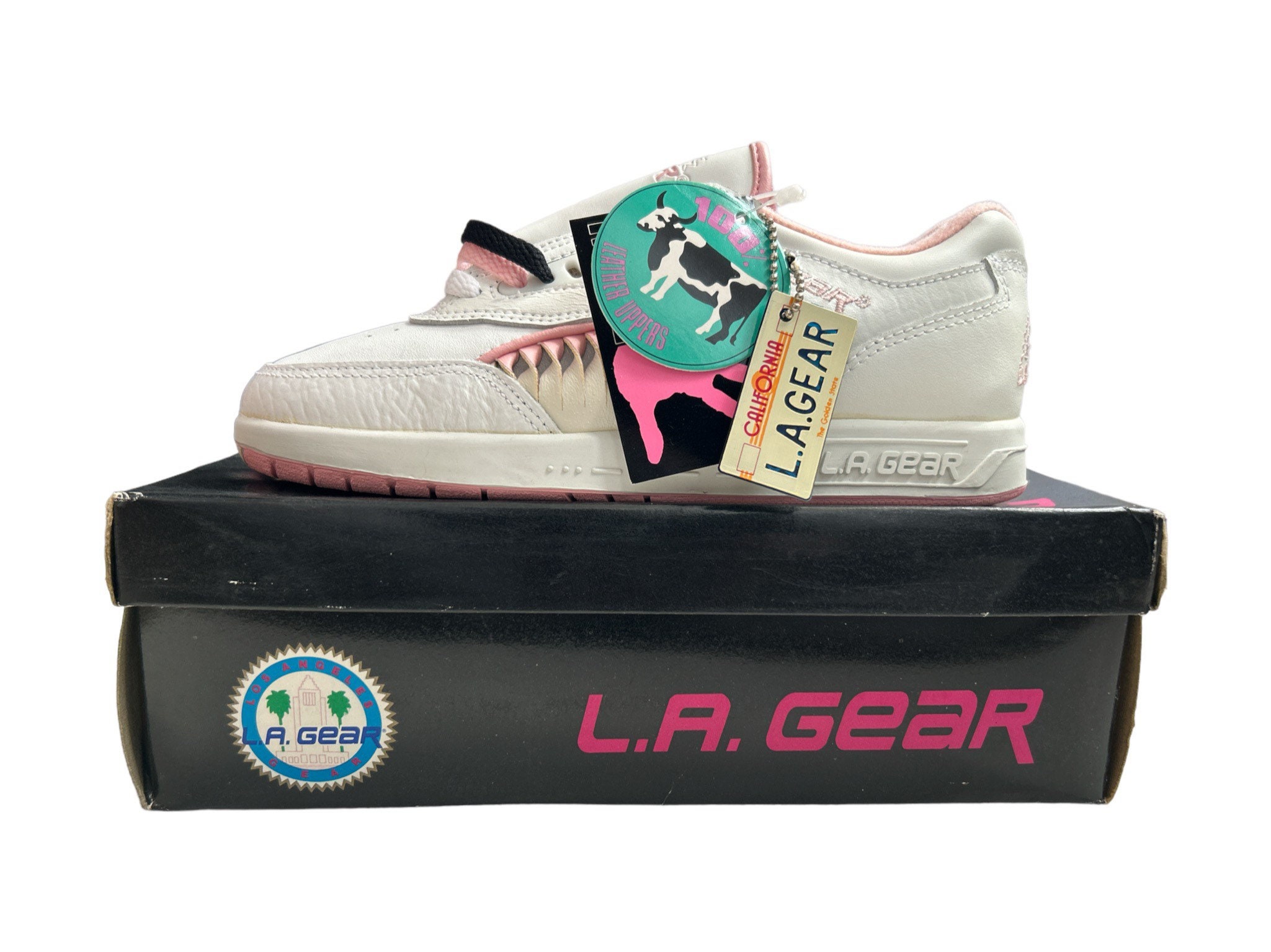 90s L.A. Gear Sneakers 90s L.A Gear Neon Pink White Hightop 