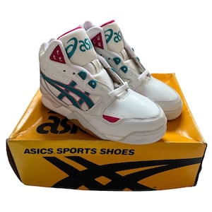 vintage asics pacific volley volleyball sneakers shoes womens size 9 deadstock NIB 90s
