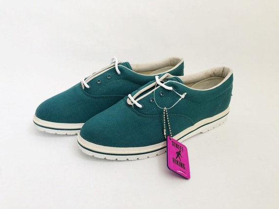 Vintage LA Gear City Heights Canvas Sneakers Shoes
