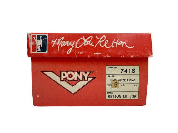 vintage pony mary lou retton sneakers shoes women… - image 10