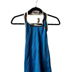 Vintage Fila Tennis Halter Tank Top Womens Size 6 Small Deadstock NWT 80s -  Etsy